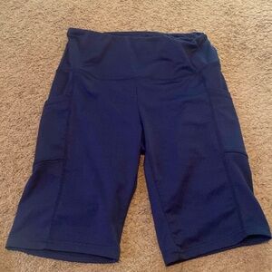 Blue Bikershorts
